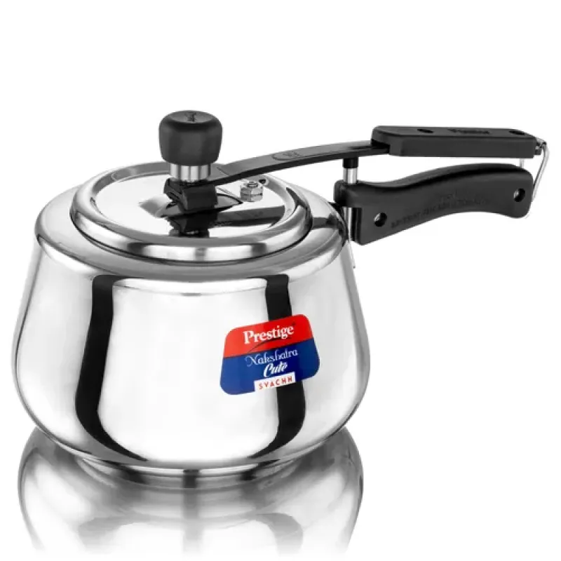 Prestige Nakshatra Cute Svachh Stainless Steel Spillage Control Pressure Cooker
