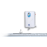 KENT Smart UV - White - Easy to Install, Online UV Water Purifier with 4-Stage Purification & 60L/hr Purification Capacity