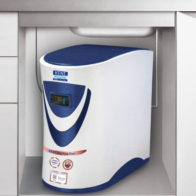KENT Sterling Star Under the Counter RO Water Purifier | RO+UV+UF+Alkaline+Copper+TDS Control